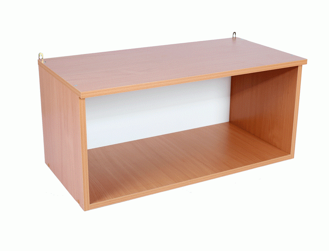 Антресоль відкрита,з ЛДСП, для комплектації кабінетів, офісів,для зберігання документів, книг, дидактичного матеріалу,(ТОВ ‘’АЛМАНТ’’), 802х403х372 мм